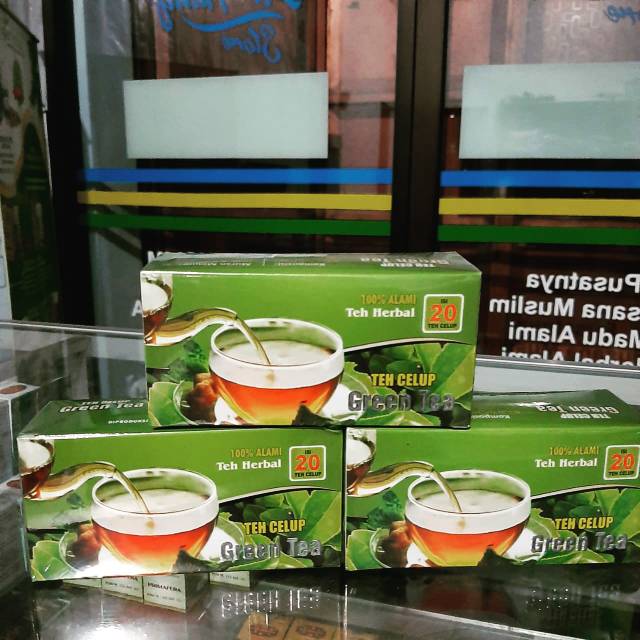 GREEN TEA TEH CELUP HERBAL