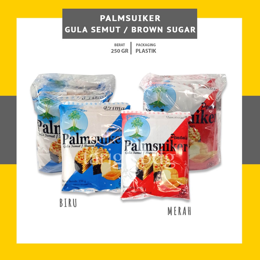 

GULA AREN PALMSUIKER PRIMA 250GR - PALM SUGAR - GULA PALEM BUBUK - GULA BUBBLE TEA - KOPI AREN BOBA