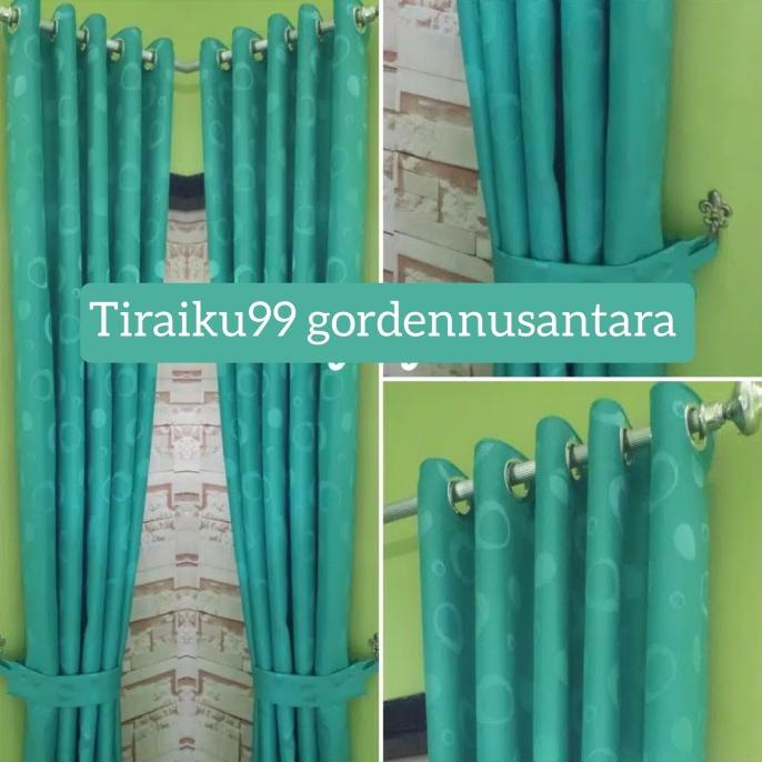 gorden pintu / jendela( tinggi 250 cm)