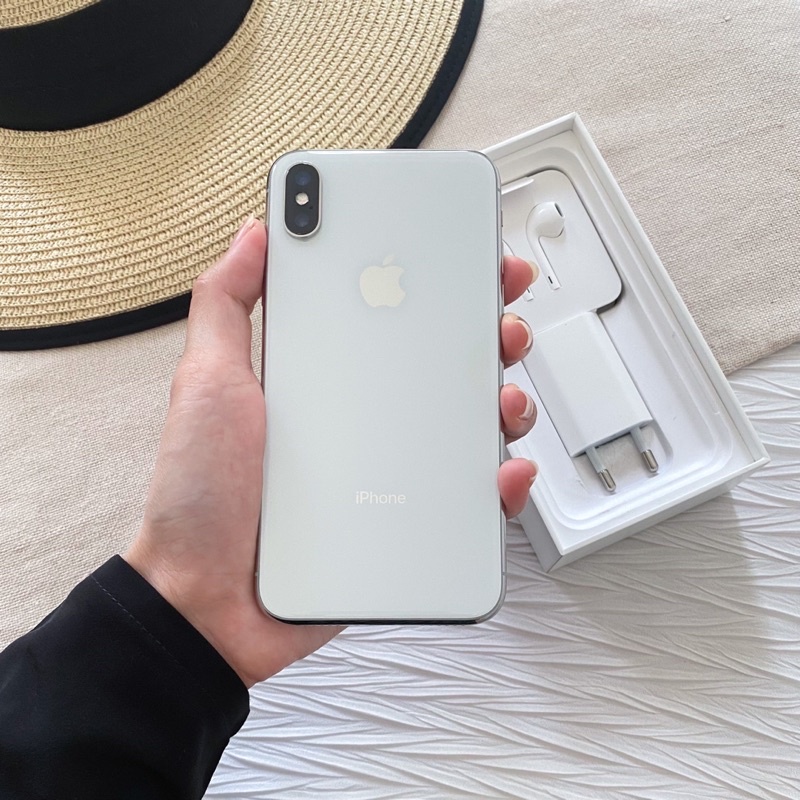iPhone X 256gb ex iBox mulus fullset ori