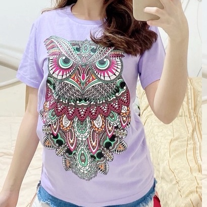 Baju Atasan Wanita - OWL COLLECTION-OWL BATIK-LILAC