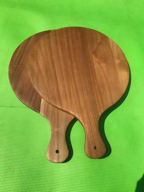 Talenan Kayu PIZZA JATI 30CM / Wooden Cutting Board PIZZA JATI 30CM