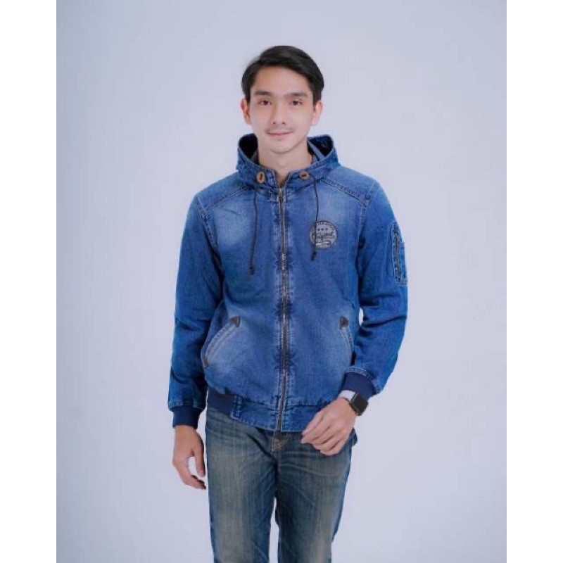 JAKET JENS BOMBER HOODY ORIGINAL RCFLA