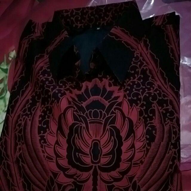 Hem Batik Solo Murah Full Furing Peksi Abrit / Batik Katun Sragenan High Quality
