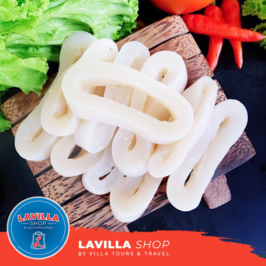 

Cumi Ring / Cumi Frozen Import Grade A, Big Size, Terempuk Terenak