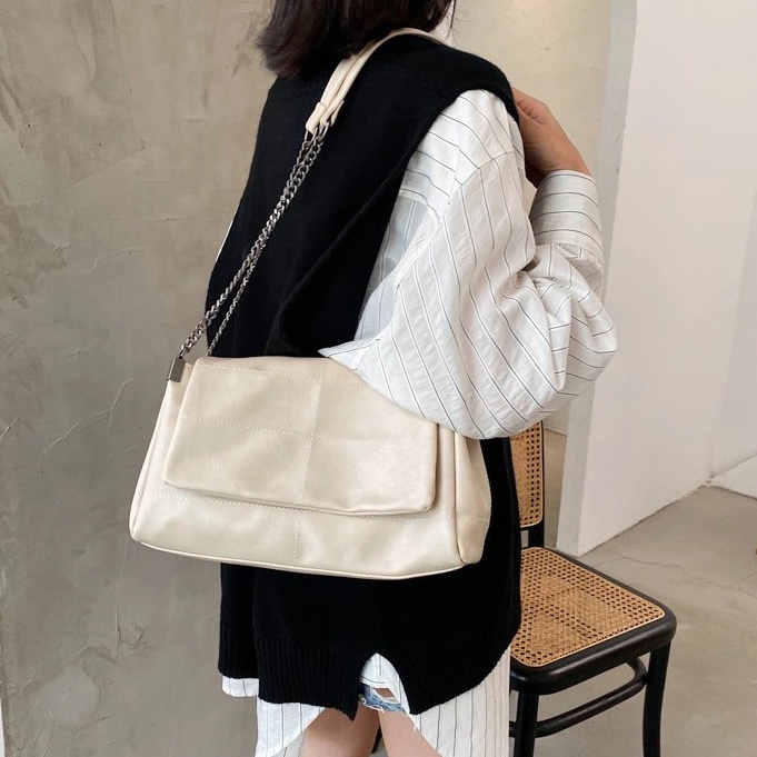 {PROMO} Tas selempang Wanita Shoulder Bag Wanita tas wanita Terbaru Tas wanita Kekinian crossbody bag sling bag wanita tas wanita branded tas bahu wanita tas kulit wanita tas wanita premium COD tas wanita murah