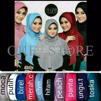 Bergo Salmah / Kerudung Instan / grosir kerudung