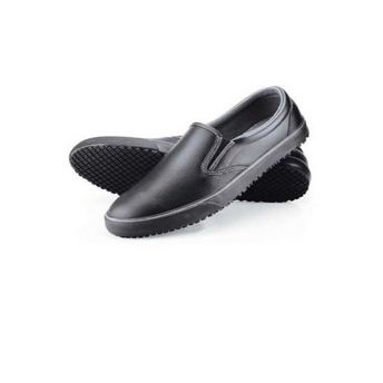OLLIE SLIP ON SHOES, EURO, BLACK, SFC / SEPATU KITCHEN / SEPATU CHEF