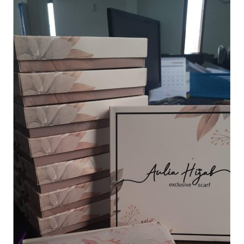 Scarft/Jilbab segi empat by Aulia Hijab