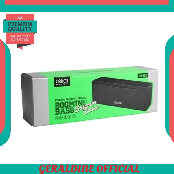 PROMO Portable Speaker Bluetooth Robot RB430 Original Resmi Vivan RB 430