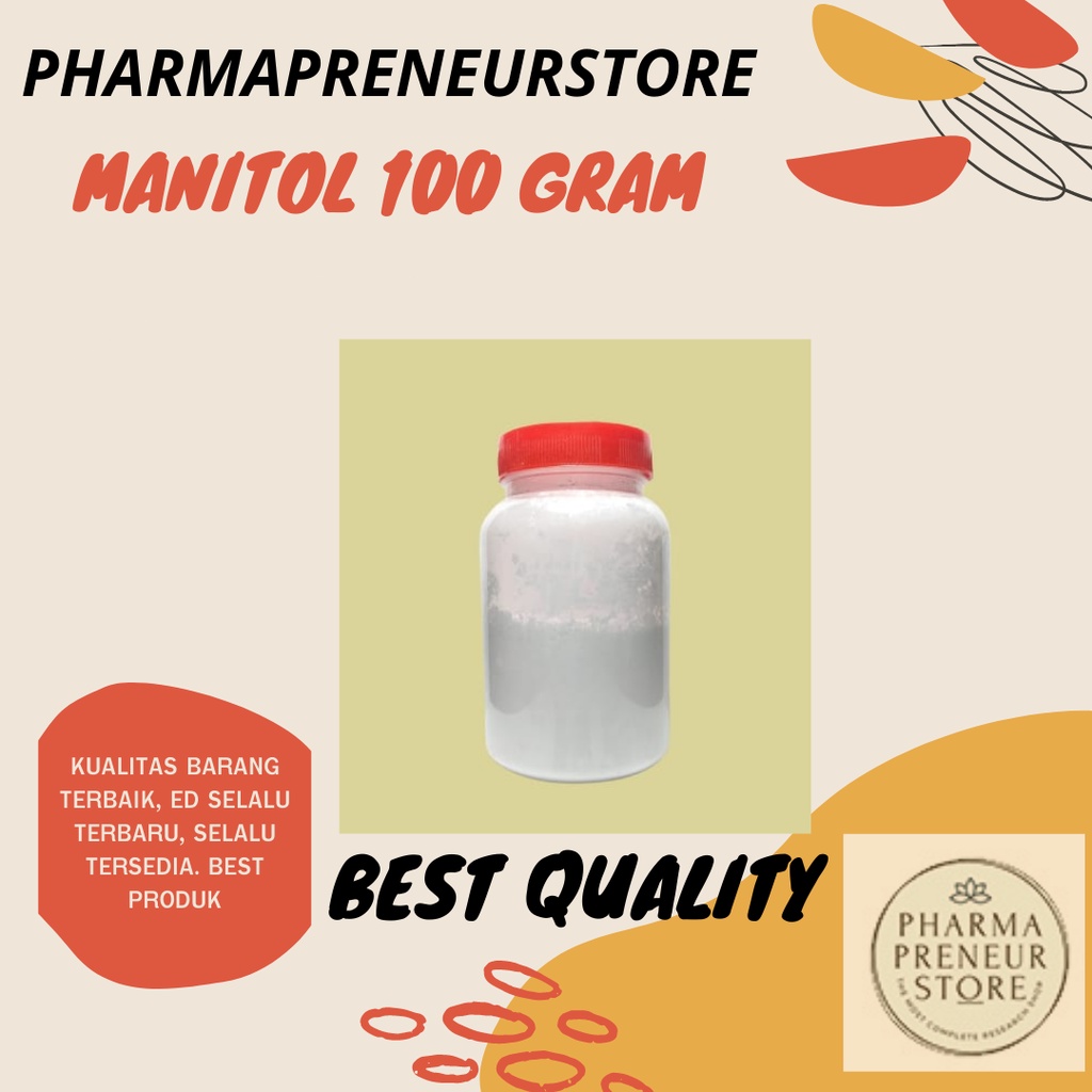 Manitol 100 gram Best Quality