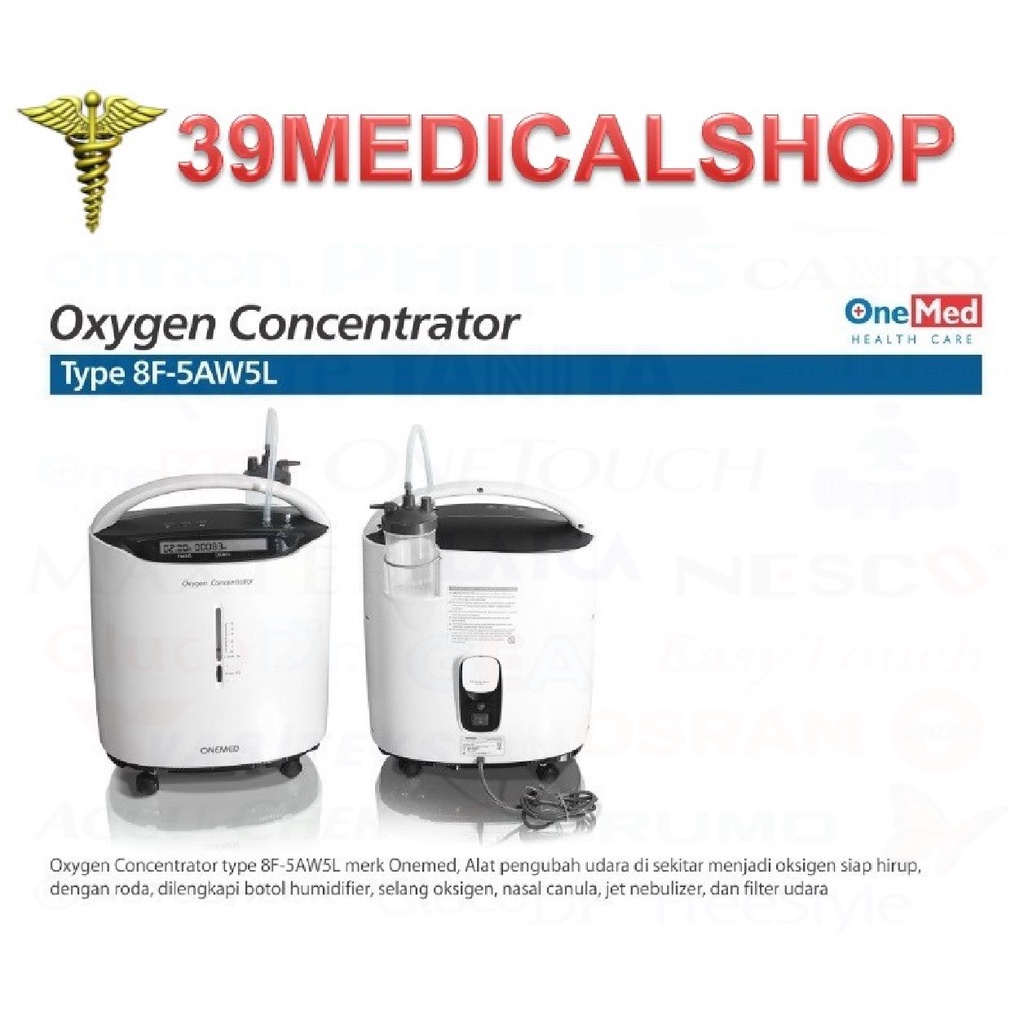 OXYGEN CONCENTRATOR ONEMED 8F-5AW - ALAT PEMURNI OKSIGEN - OKSIGEN KONSENTRATOR