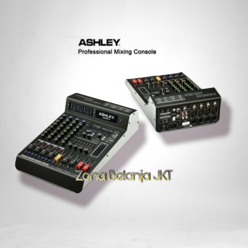 MIXER AUDIO ASHLEY 4 CHANNEL HERO4 HERO 4 ORIGINAL