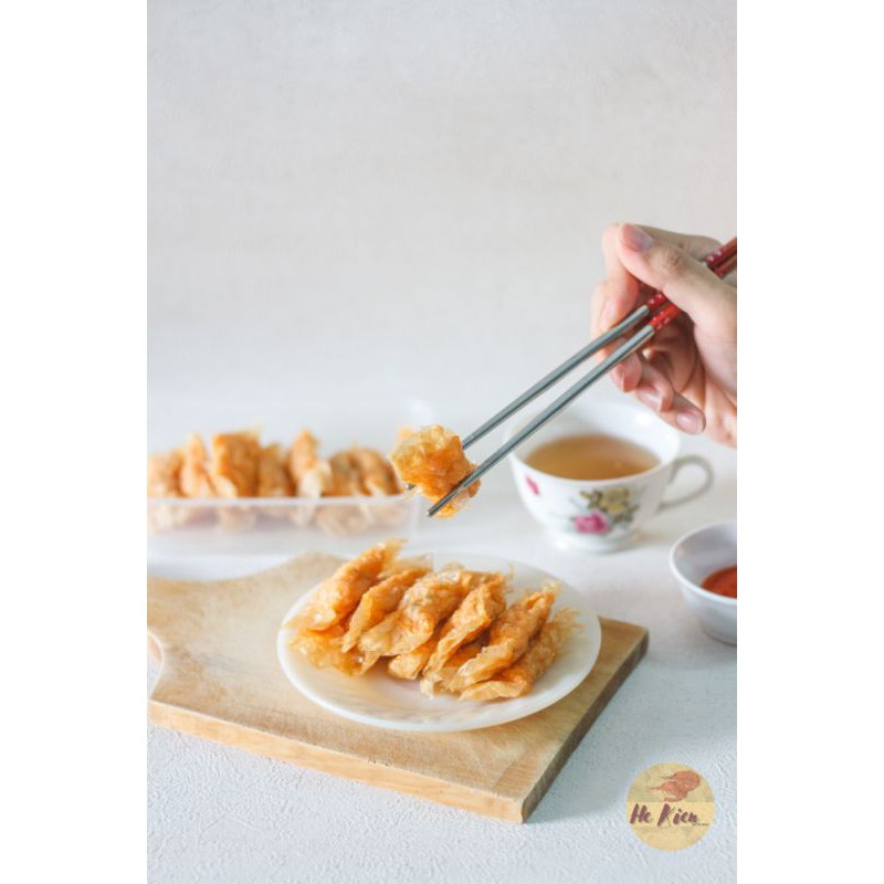 

Lumpia Udang Kulit Tahu He Kien Cik Mimi 10 pcs
