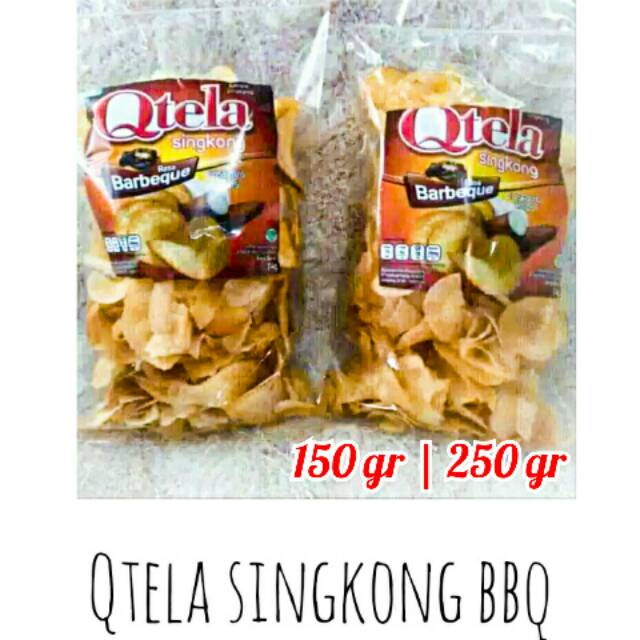 

Qtela Singkong Barbeque | Snack Cemilan Kiloan Murah Original Murah Repack Makanan Ringan /250 gr