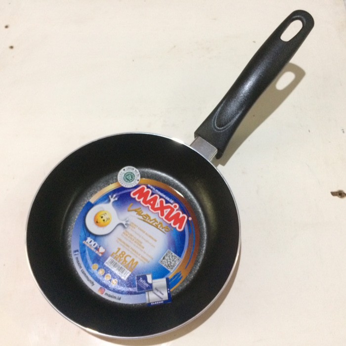 Maxim Valentino Frypan 18cm Wajan Penggorengan Teflon Fry Pan 18 cm