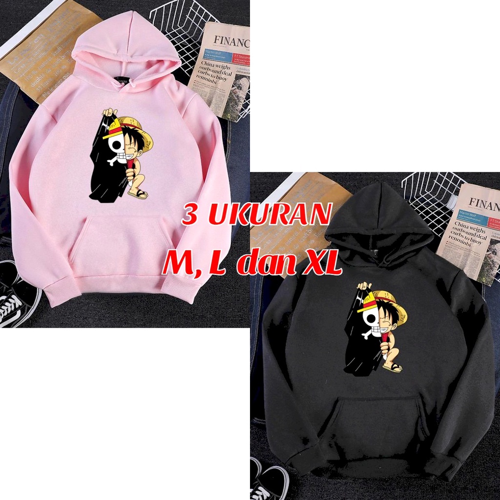 Asgard777 - Hoodie MONKY LUFFY / Hoodie / Hoodie pria / hodie / sweater / sweater pria / sweater polos / hoodie cewek