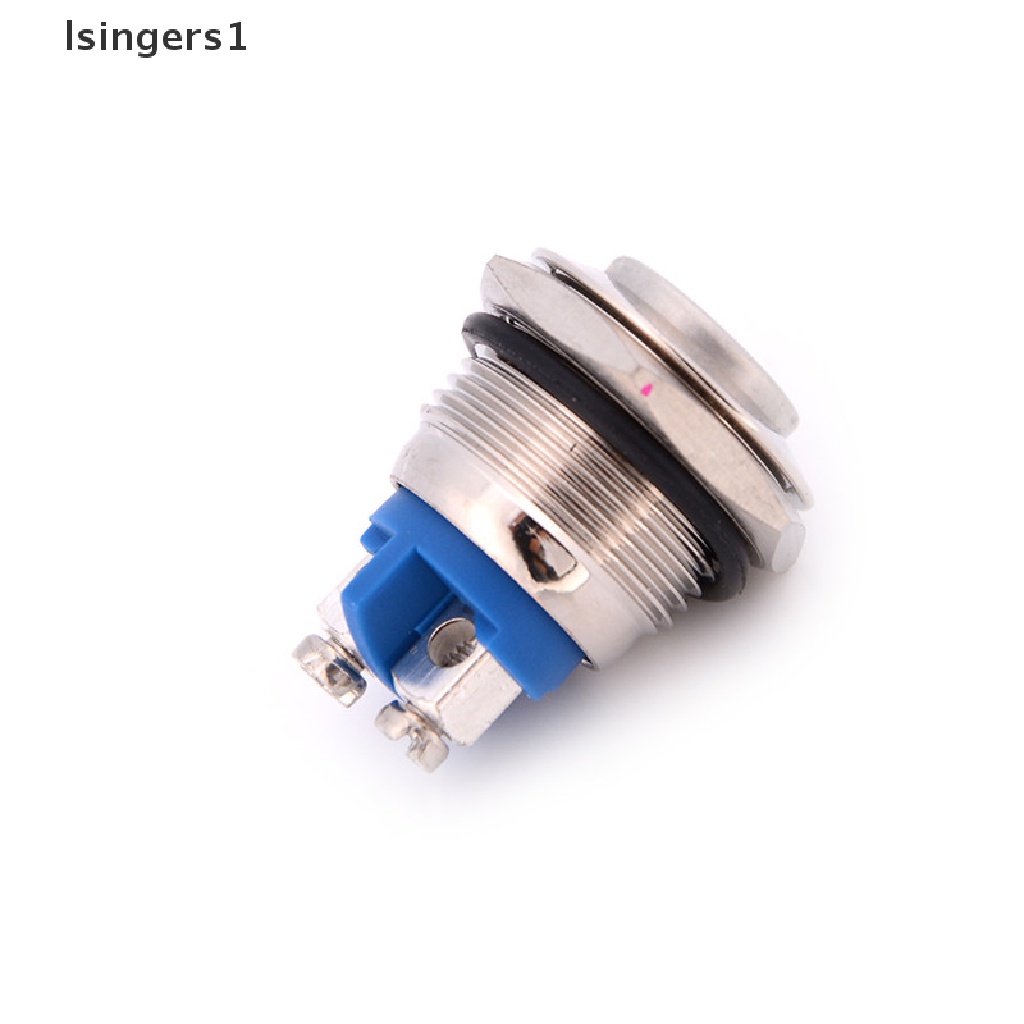 (lsingers1) Tombol Tekan Bentuk T 16mm Bahan Metal Untuk Starter Switch