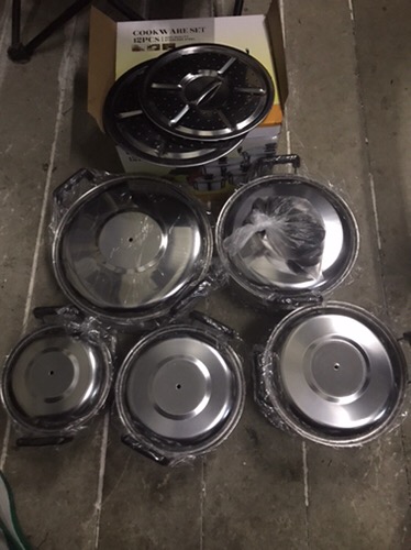 [1 Set Isi 5pcs] Panci Bmw Steamer Kukus Dandang Soup Pot Tinggi Termurah