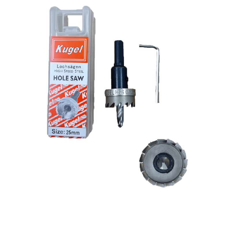 Hole Saw Besi 25mm / HoleSaw Besi 25mm / Mata Bor Besi 25mm KUGEL