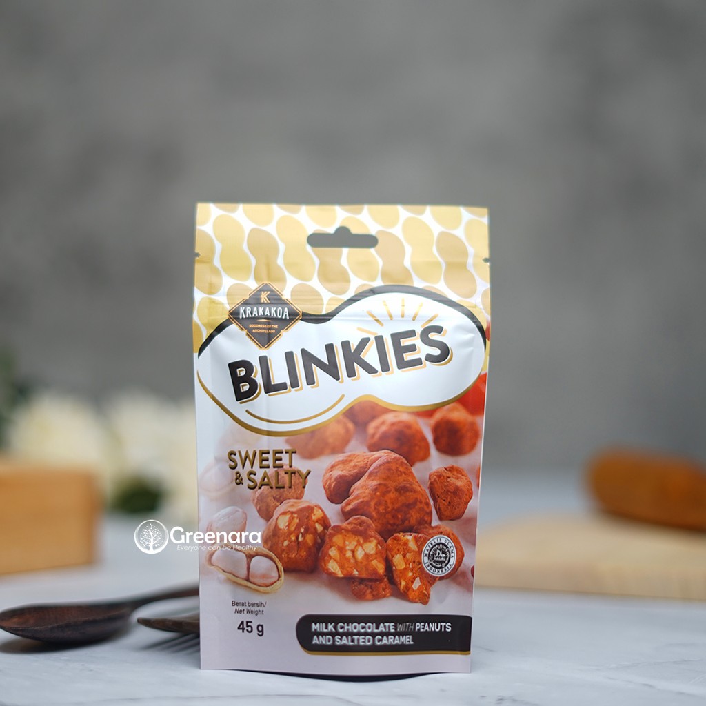 

Alsiha Sehat Alami Organik Cemilan Makanan Snack Sehat KRAKAKOA - Blinkies Sweet and Salty