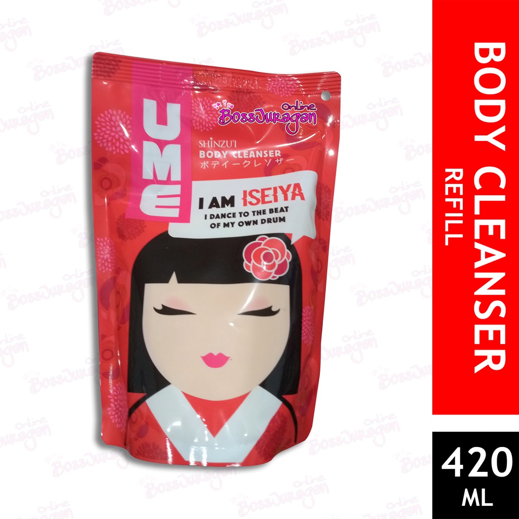 (BOSS) Shinzui Ume Body Cleanser Refill 420 mL - 450 mL - Shinzui