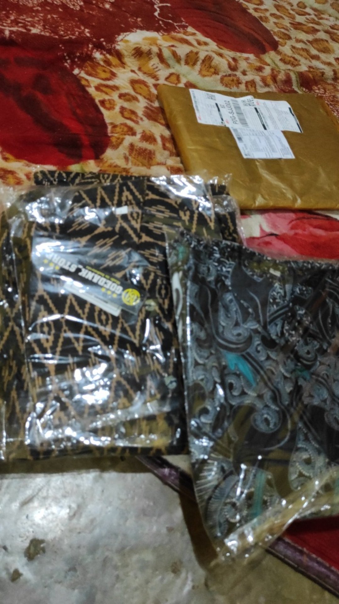 Goedankstorehrb026 Kenongo Hem Kemeja Batik Pria Lengan Panjang Katun Primis Premium Halus Mlxlxxl