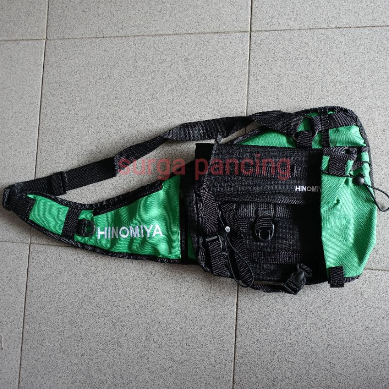 tas mancing selempang HINOMIYA sling bag casting UL original