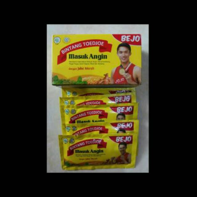 

Antangin bintang Toedjoe Bejo jahe merah sehat