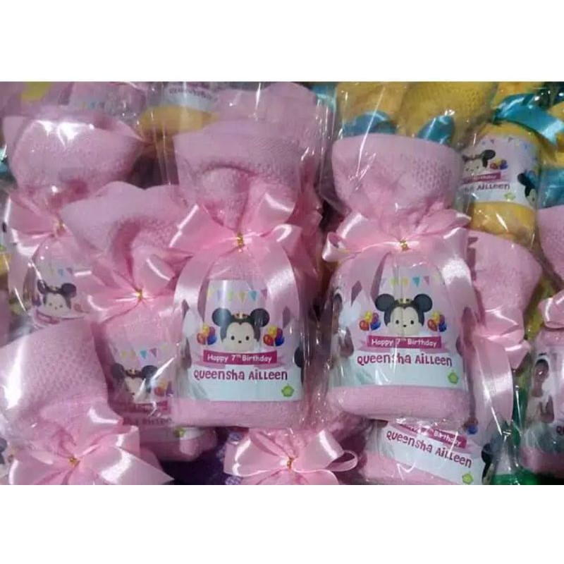 

HANDUK SOUVENIR LABEL DESAIN custom min 2 lsn