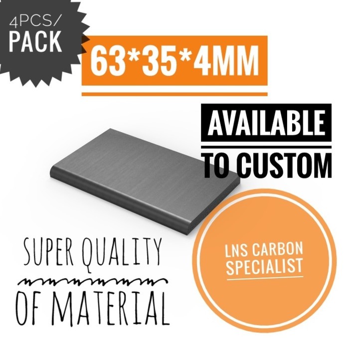 

carbon vane 63x35x4 isi 4pcs (1pack)