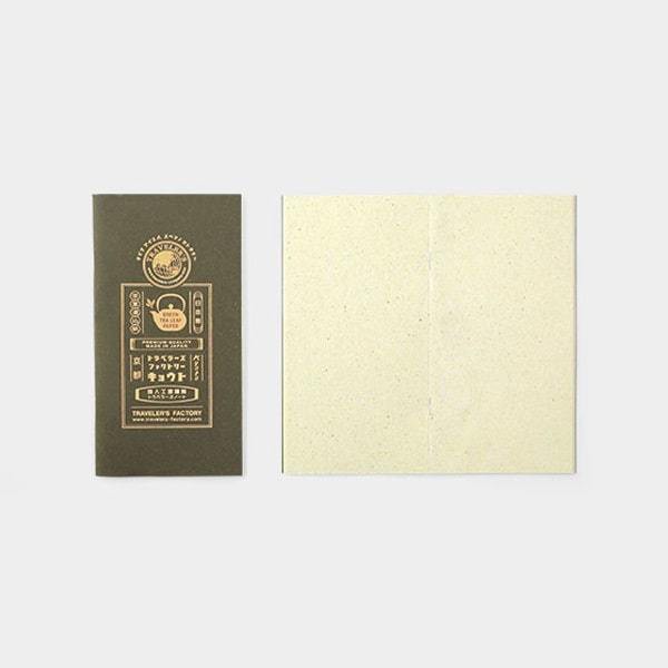 

Traveler's Notebook Refill Regular KYOTO EDITION Green Tea Leaf