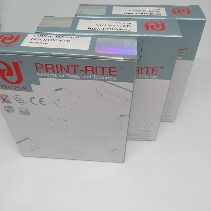 PRINTRITE ERC 38 UNTUK PRINTER EPSON DOTMATRIX RIBBON CATRIDGE PITA ISI REFILL ERC-38 ERC38