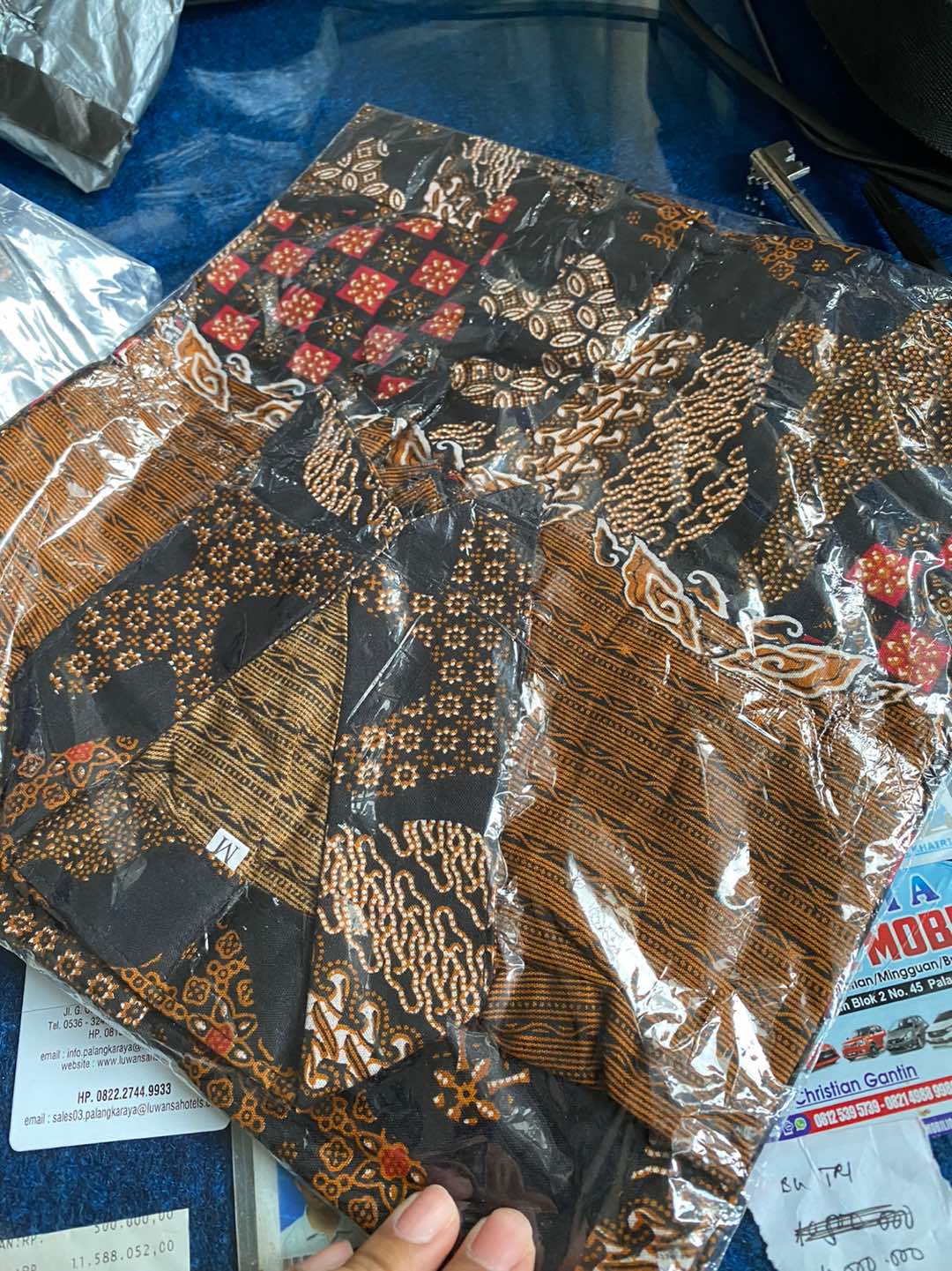 Batik Slim Fit Batik Premium Kemeja Baju Batik Pria Lengan Panjang Slimfit Modern