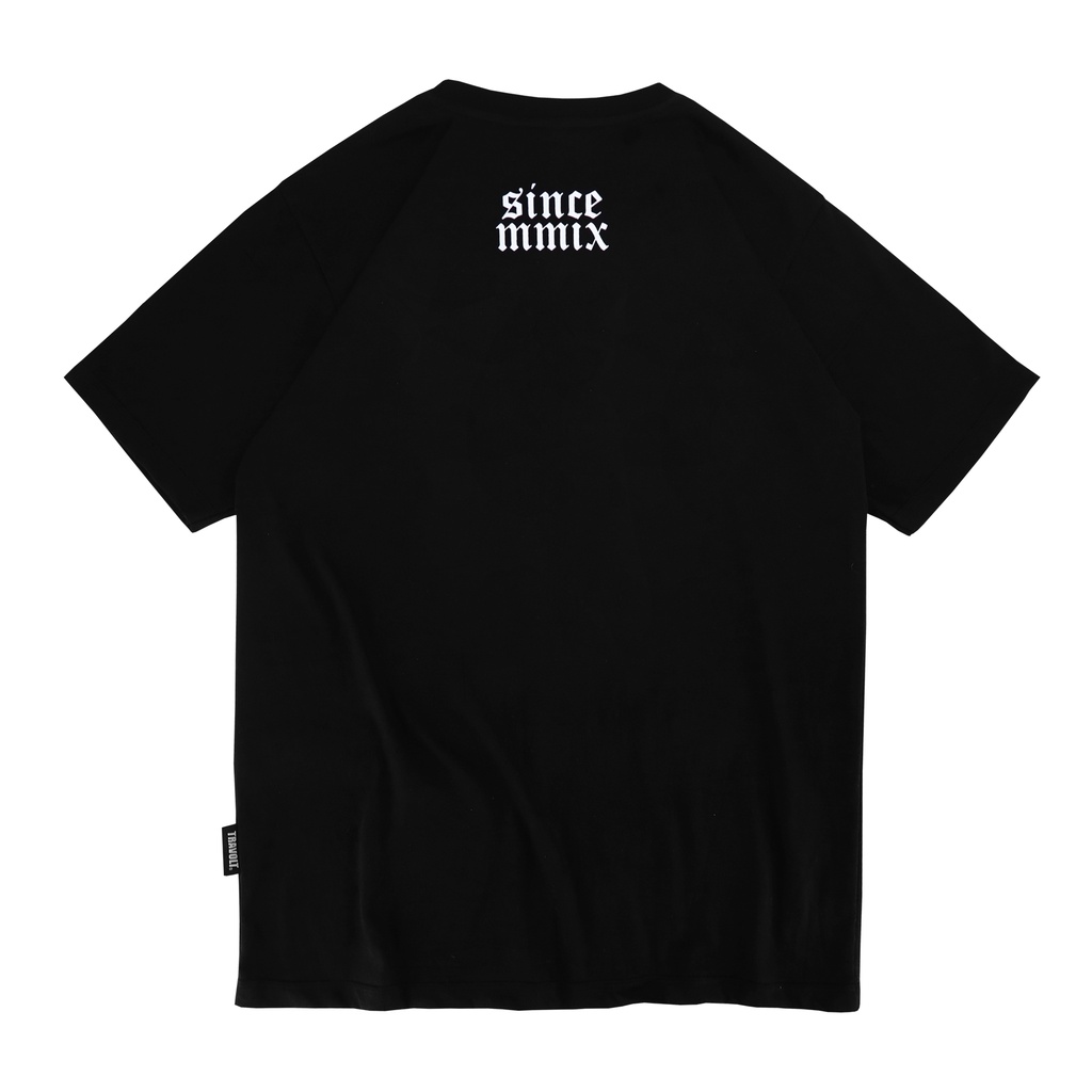 Tshirt - Square - Black - Hitam - Kaos - Travolt