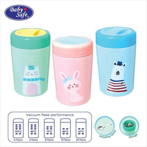 Baby safe Food Jar Vacuum Flask TER05 - Termos Makanan Baby Safe 400ml TER05