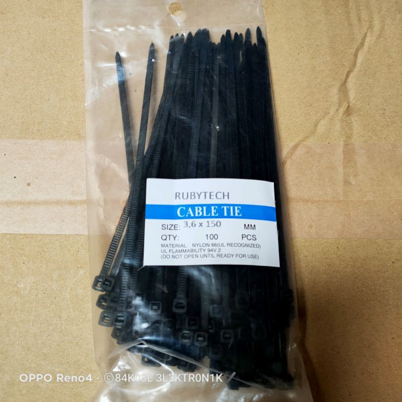 KABEL TIES -CABLE TIES 3.6 X 150 BAGUS