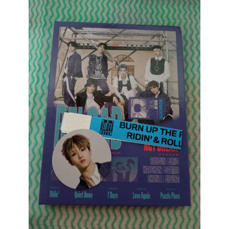 (BACA DESKRIPSI) NCT DREAM RELOAD ROLLIN' VER ALBUM ONLY