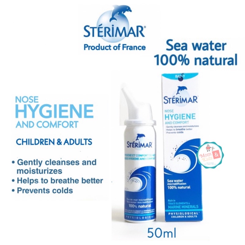 Sterimar Baby Nasal Spray 50 ml | Sterimar Nose Hygiene &amp; Comfort 50ml