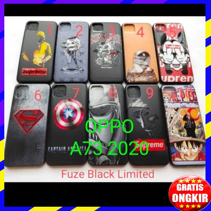ACC HP OPPO A73 2020 SOFTCASE GAMBAR