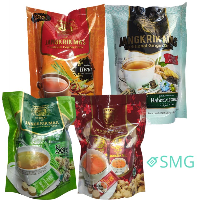 

COD Minuman Jahe Serbat Cap Jangkrik Mas Paket 4 Rasa Ori Sereh Uwuh Habat