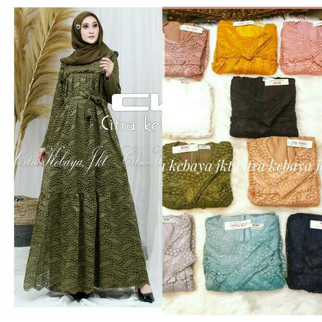 GAMIS BROKAT PITA / GAMIS BROKAT PESTA / GAMIS PESTA