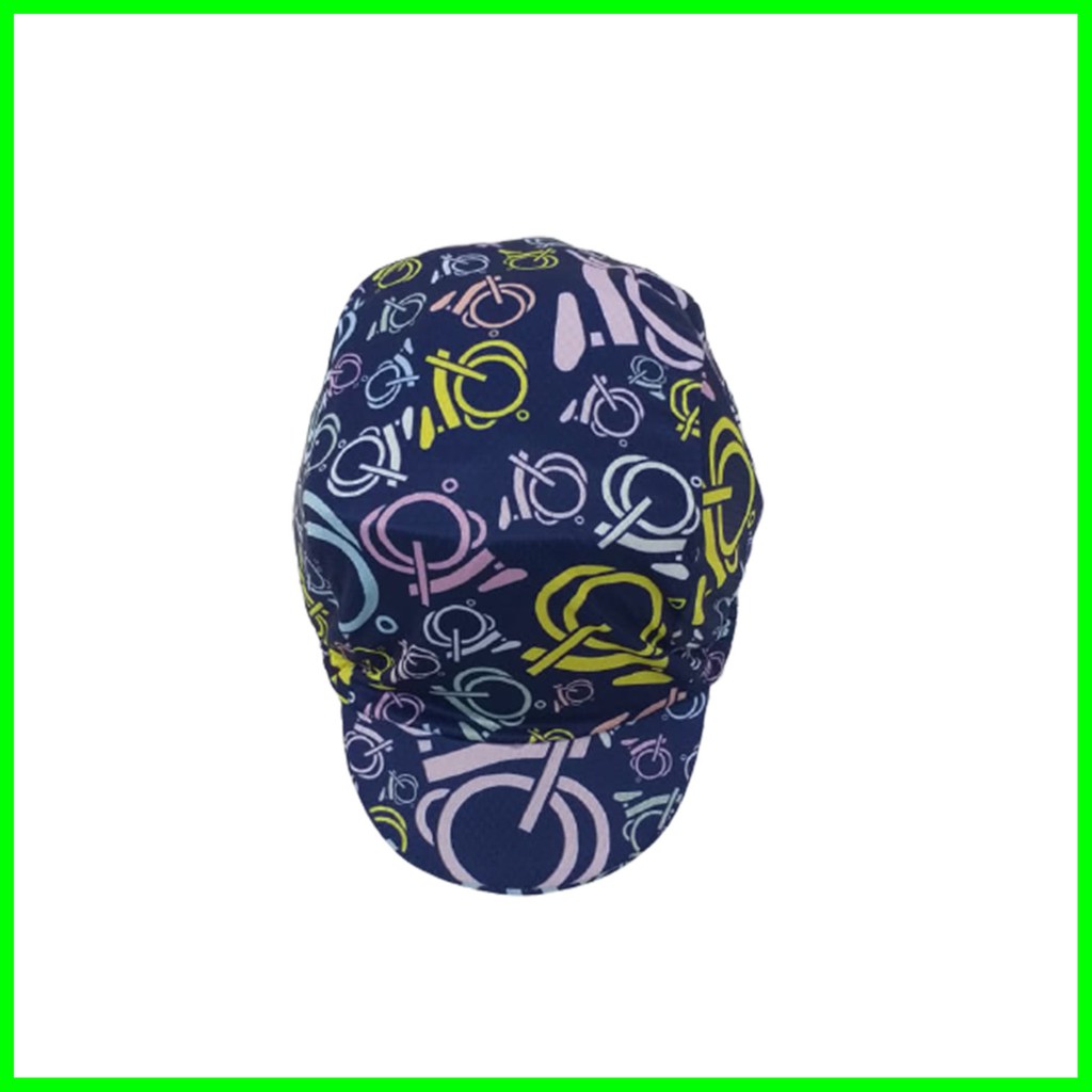 Topi Sepeda / Topi Gowes / Cycling Cup Navy / Topi Sepeda Brompton