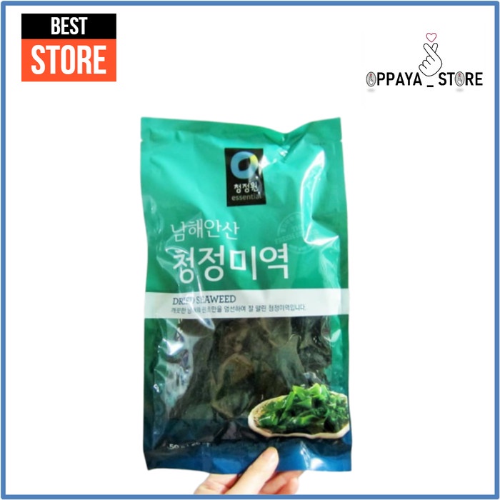 

⭐ COD ⭐ Chung jung one Miyeok 50g (20 Orang) Dried Seaweed Rumput Laut