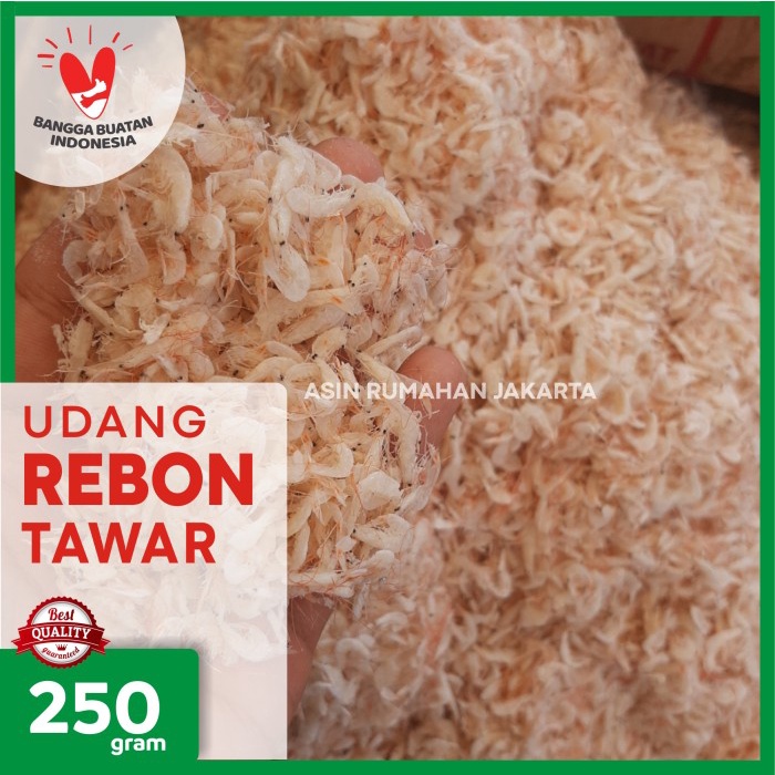 

PROMO Ikan Asin - Udang Rebon Tawar 250 Gram / Udang Rebon Tawar