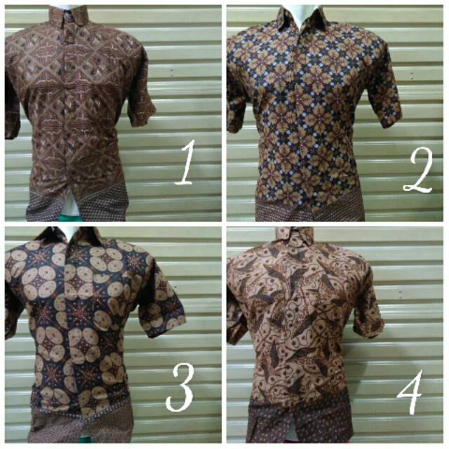 Kemeja Baju Batik Pria Katun Seragam Kerja Kantor Ika Kemeja Baju Batik Pria Katun Seragam Kerja Kantor Ika