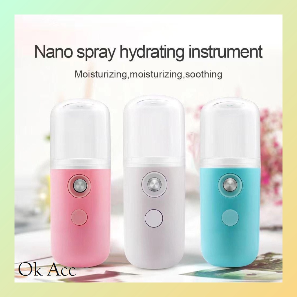 Nano Spray Portable Mist Sprayer Perawatan Wajah Pelembab Wajah usb