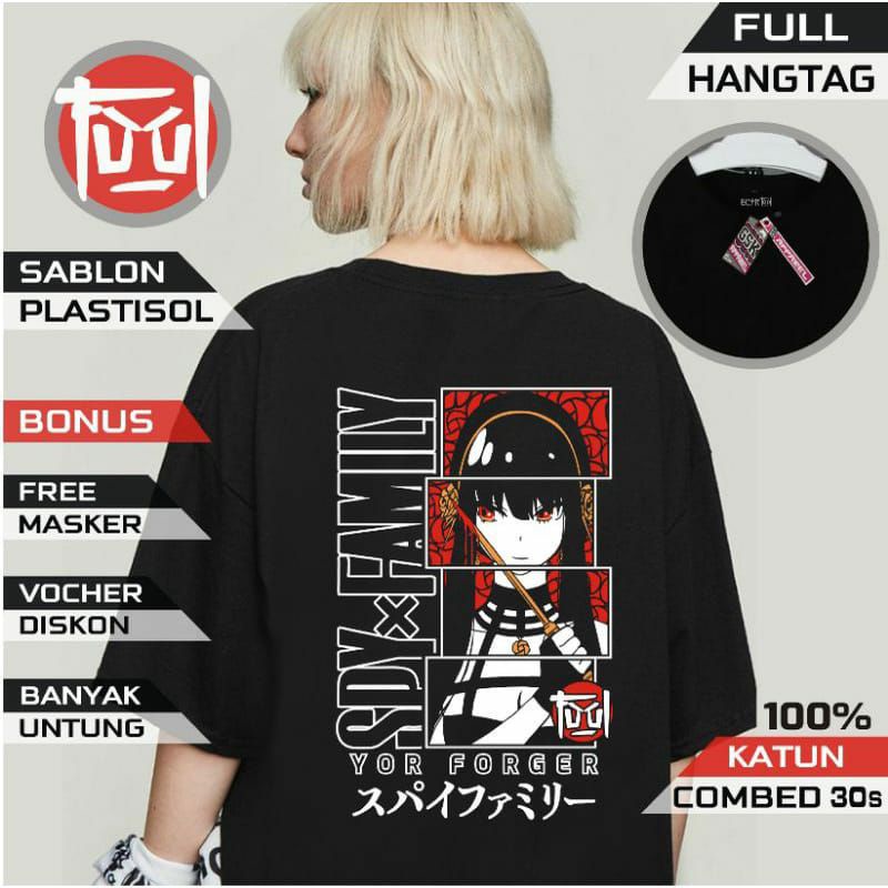 KAOS ANIME YOR FORGER / KAOS ANIME JAPAN KEREN