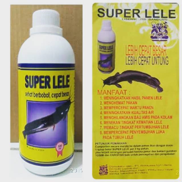 Suplemen Probiotik Vitamin Anik Pemacu Pertumbuhan Ikan Lele 500 Ml Cod Indonesia