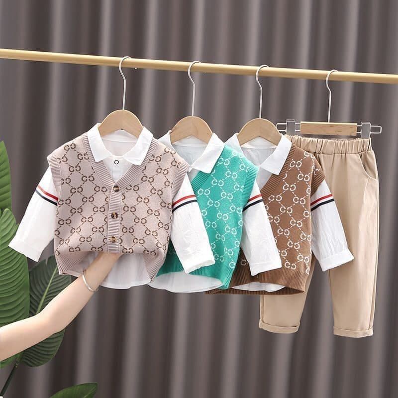 Baju Lebaran 2022/Setelan Anak Import/Setelan kemeja anak/Setelan Anak Cowok